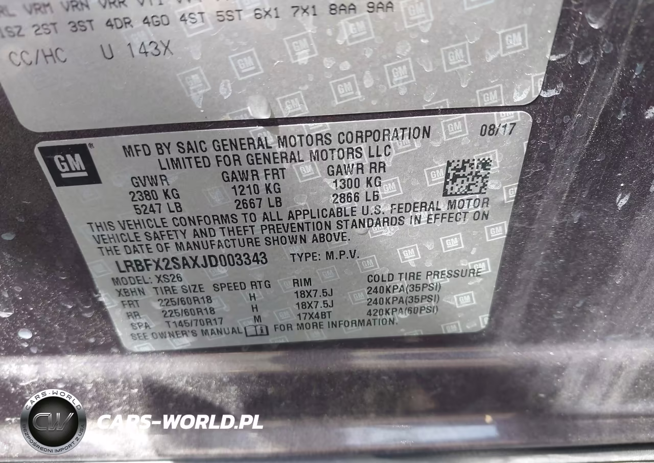 2018 Buick Envision Essence VIN:LRBFX2SAXJD003343 - 9