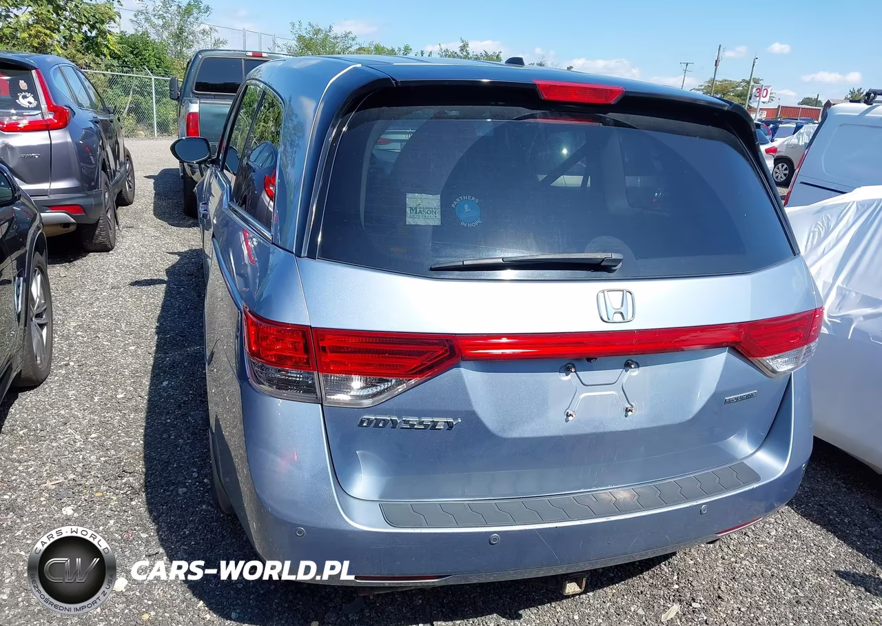 2014 Honda Odyssey Touring-Touring Elite VIN:5FNRL5H96EB114575 - 17