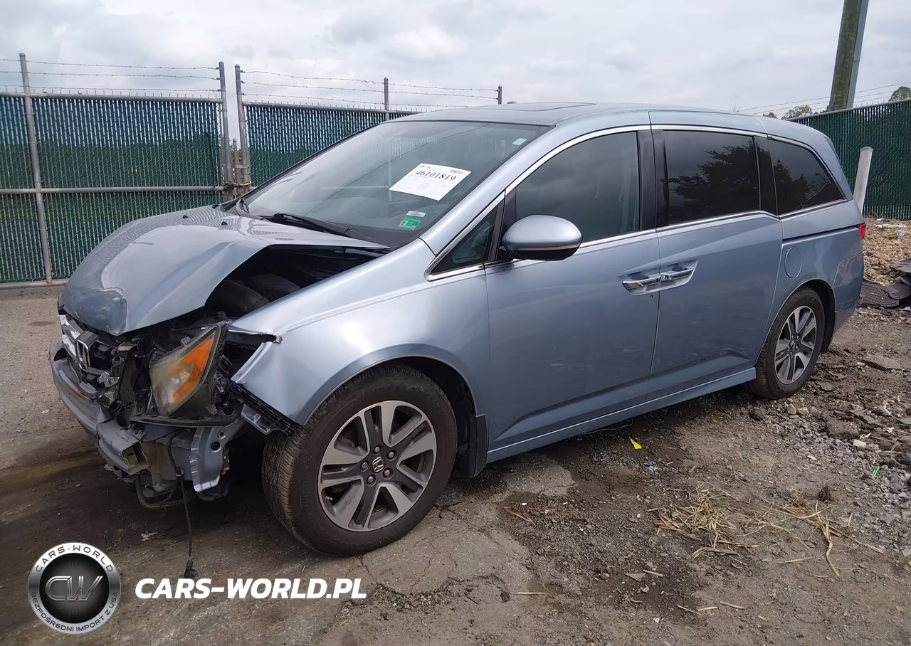 2014 Honda Odyssey Touring-Touring Elite VIN:5FNRL5H96EB114575 - 2