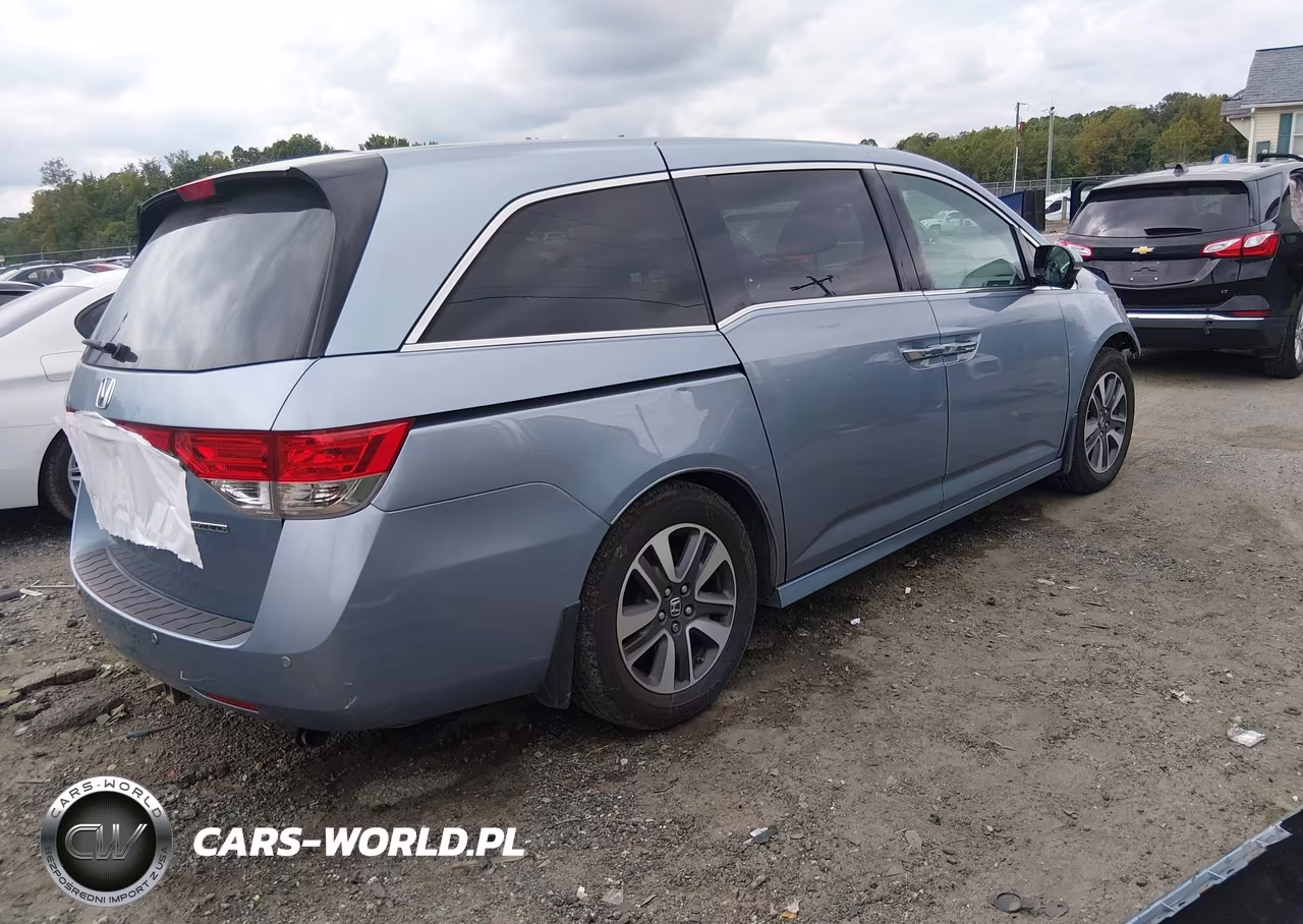 2014 Honda Odyssey Touring-Touring Elite VIN:5FNRL5H96EB114575 - 4