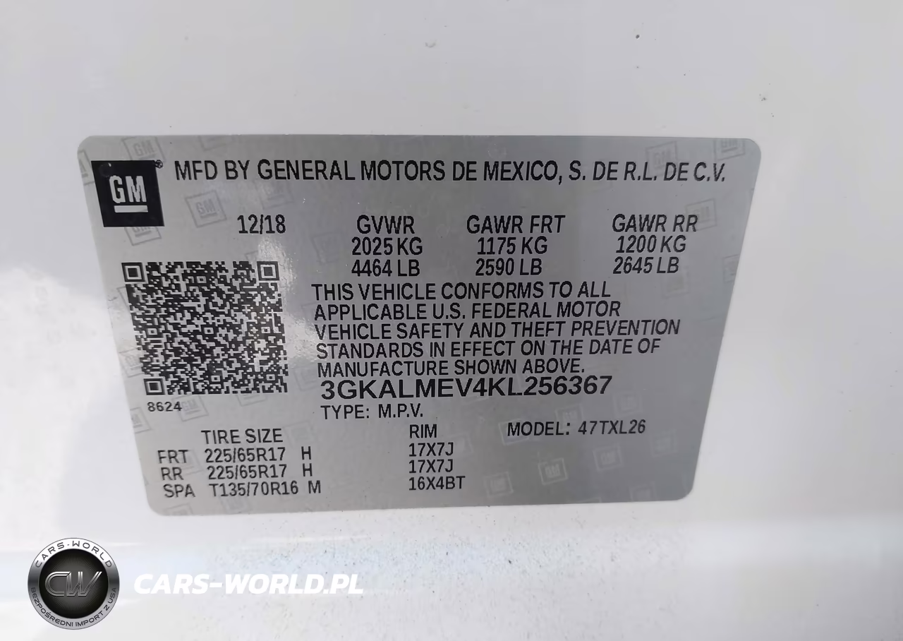 2019 GMC Terrain Sle VIN:3GKALMEV4KL256367 - 9
