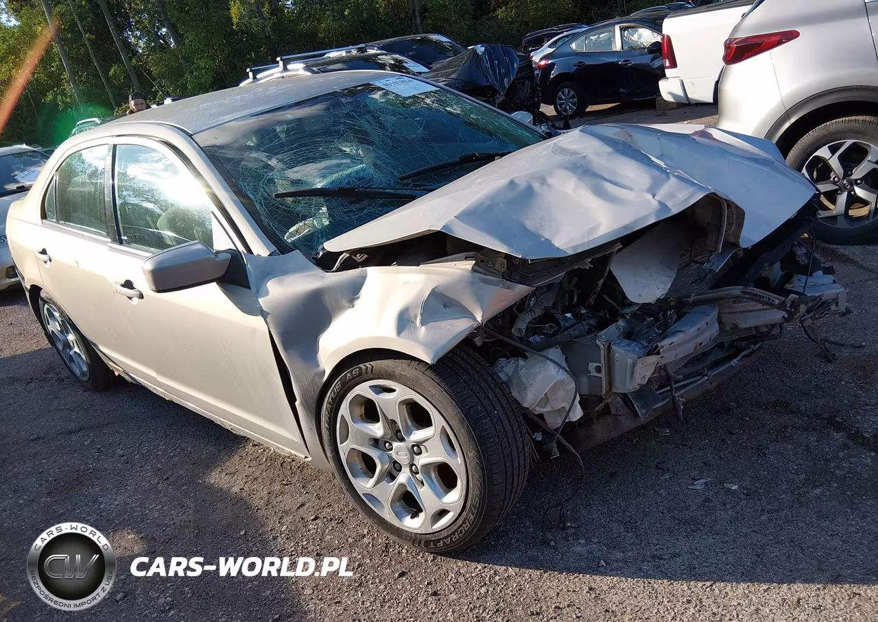 2010 Ford Fusion Se VIN:3FAHP0HA1AR156258 - 1