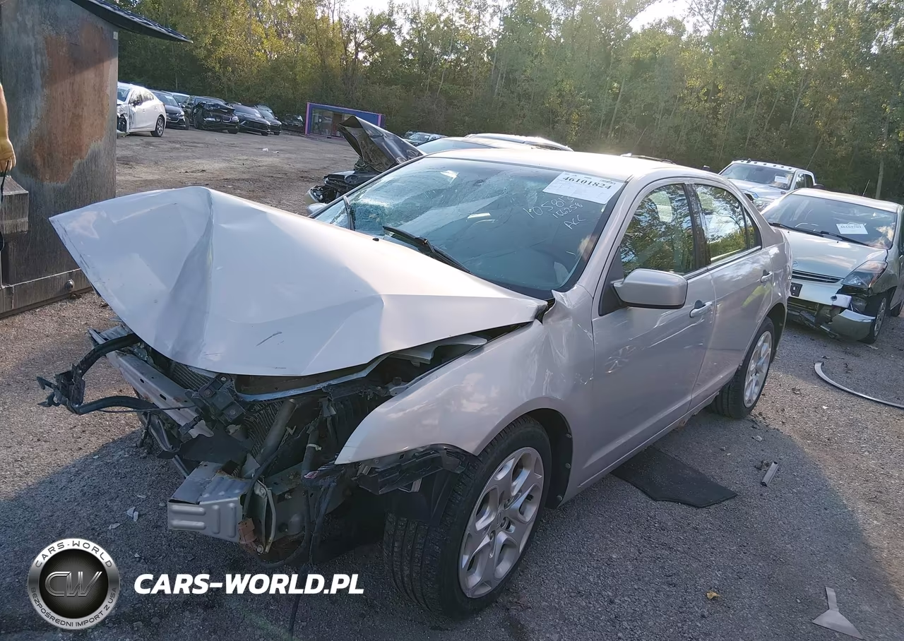2010 Ford Fusion Se VIN:3FAHP0HA1AR156258 - 2