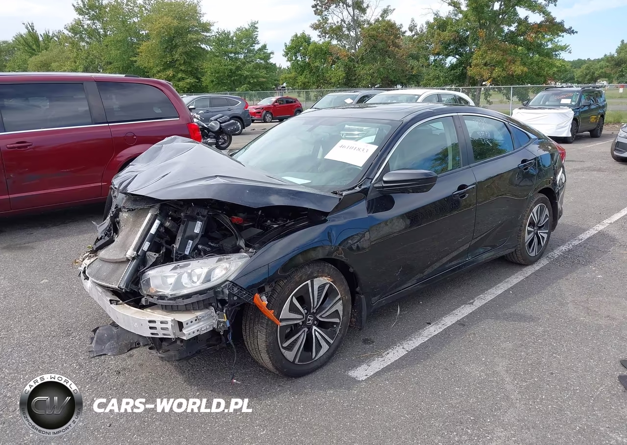 2016 Honda Civic Ex-L VIN:19XFC1F70GE012422 - 2
