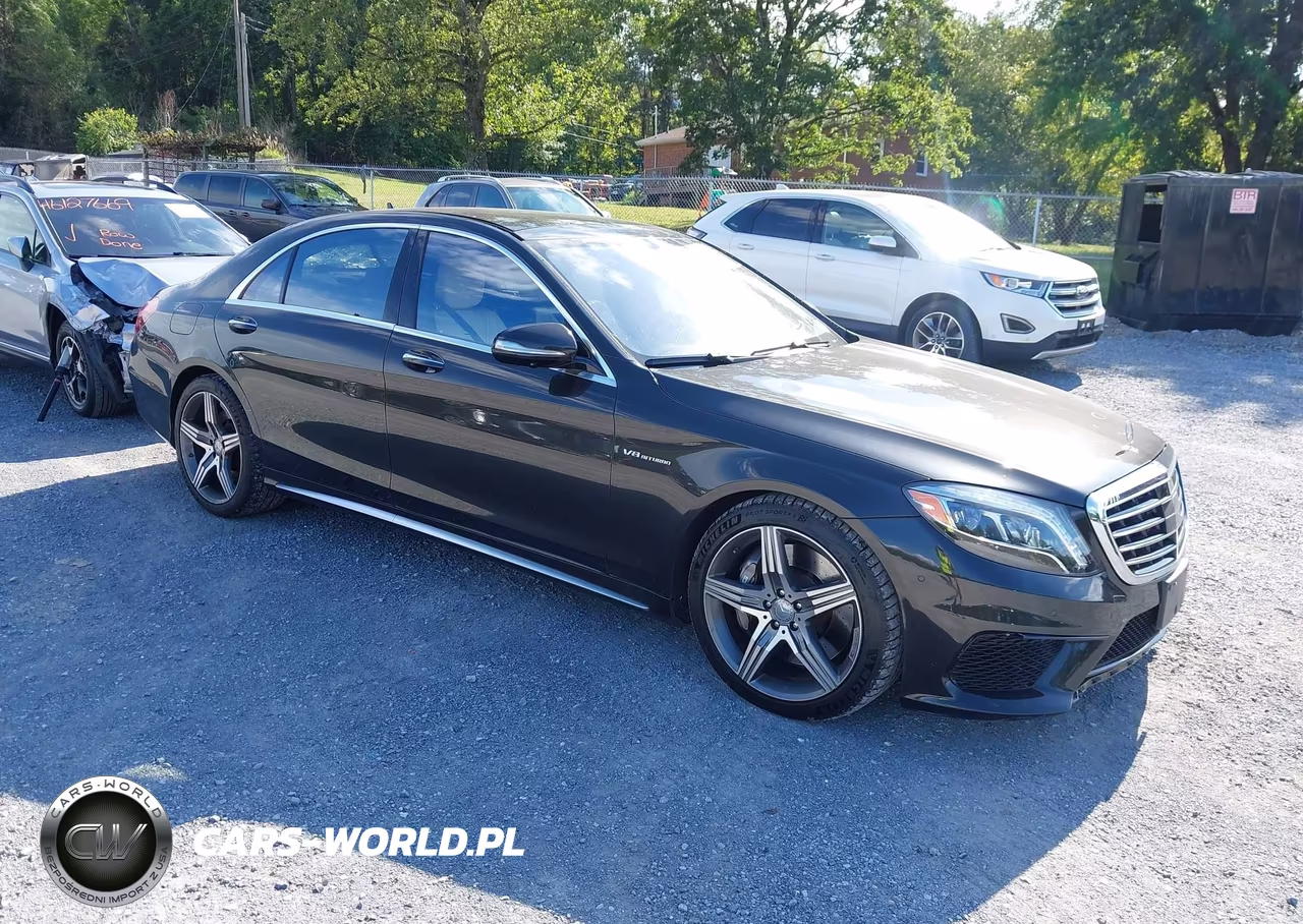 2015 Mercedes-Benz S 63 Amg 4Matic VIN:WDDUG7JB2FA201171 - 1