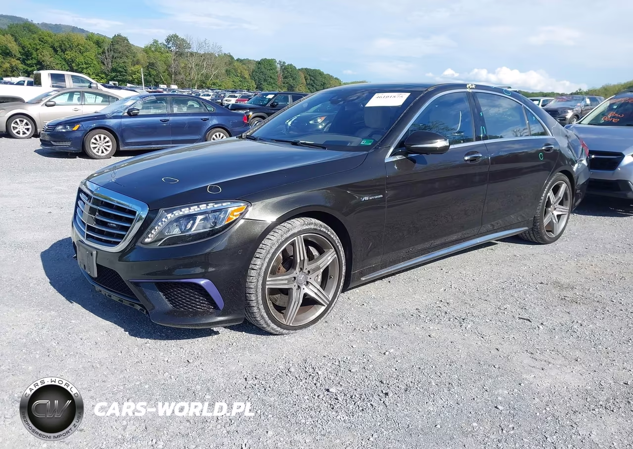 2015 Mercedes-Benz S 63 Amg 4Matic VIN:WDDUG7JB2FA201171 - 2