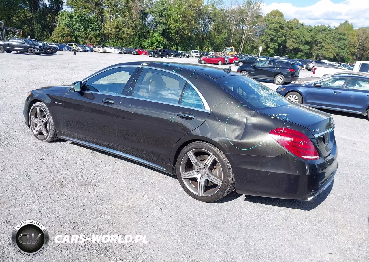 2015 Mercedes-Benz S 63 Amg 4Matic VIN:WDDUG7JB2FA201171 - 3
