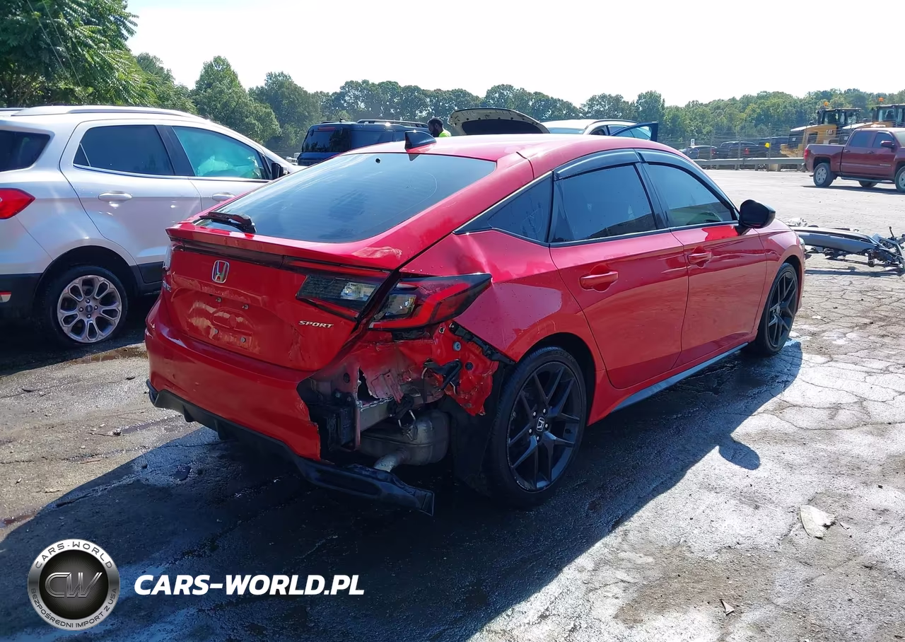 2024 Honda Civic Sport VIN:19XFL2H85RE018537 - 4