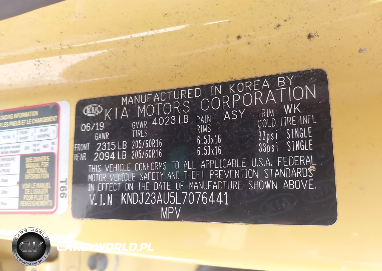 2020 Kia Soul Lx VIN:KNDJ23AU5L7076441 - 9