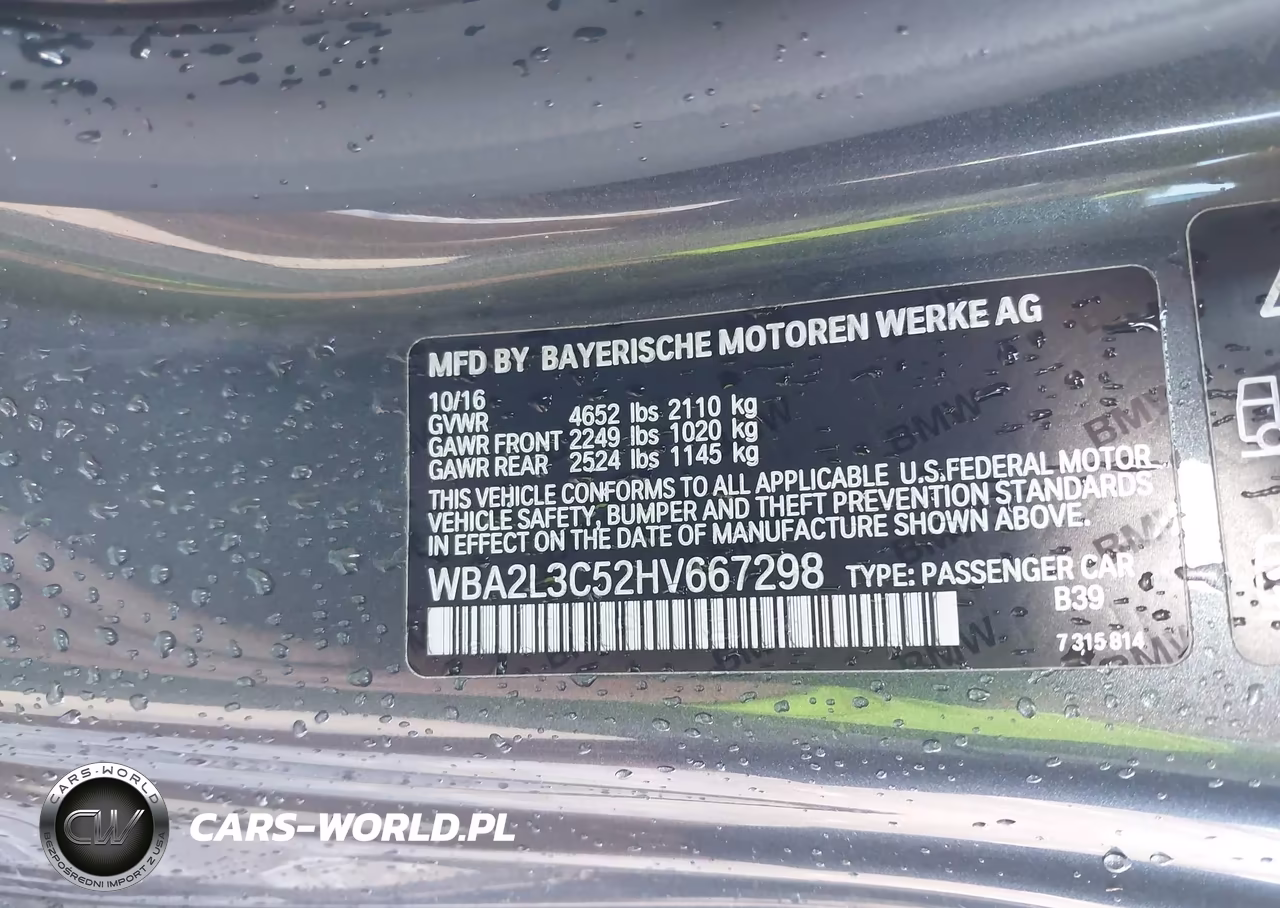 2017 BMW M240I xDrive VIN:WBA2L3C52HV667298 - 9
