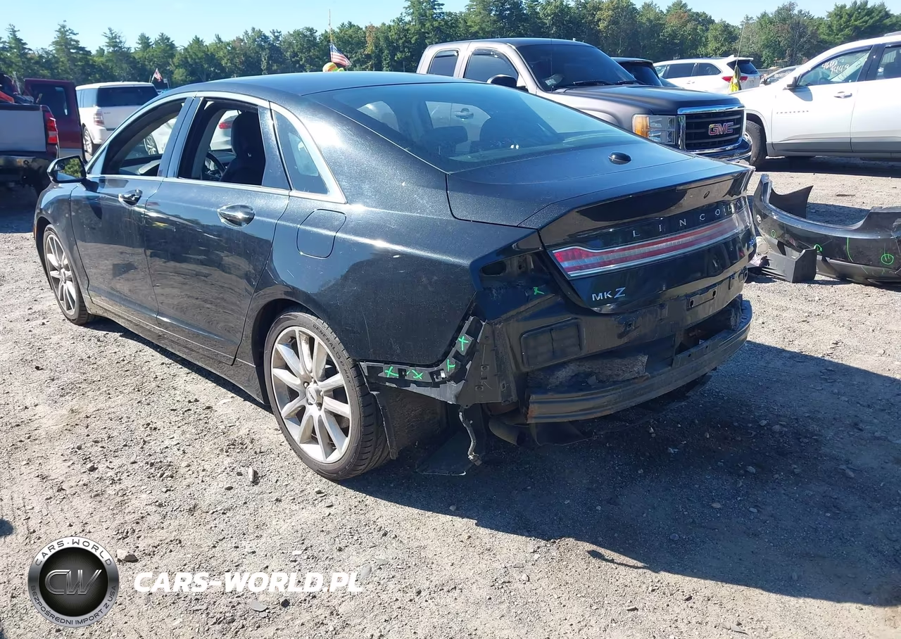 2015 Lincoln Mkz VIN:3LN6L2J97FR600836 - 3