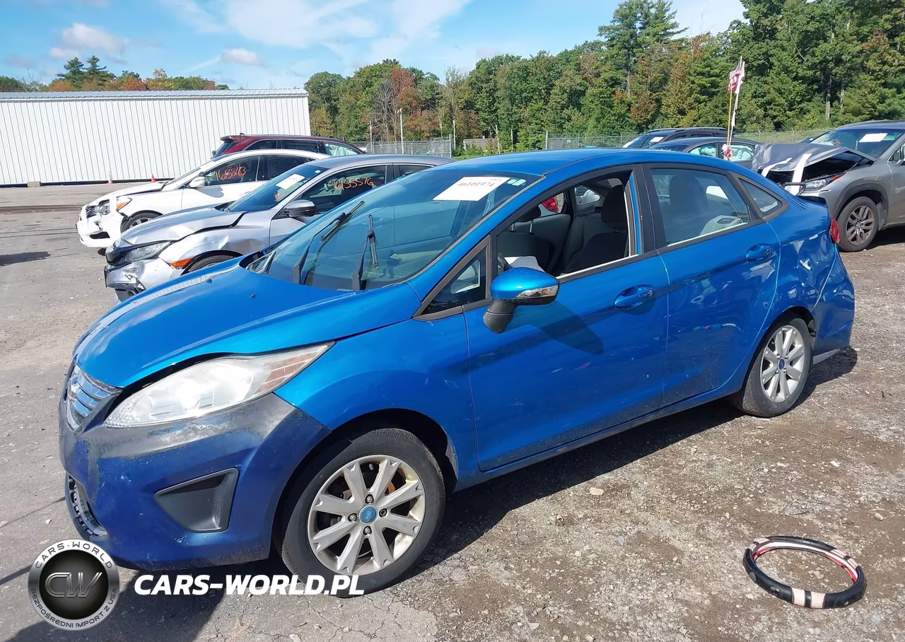 2013 Ford Fiesta Se VIN:3FADP4BJ4DM153144 - 2