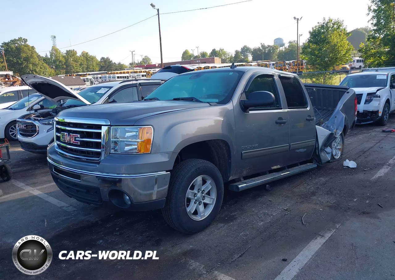 2013 GMC Sierra 1500 Sle VIN:3GTP1VE04DG284445 - 2