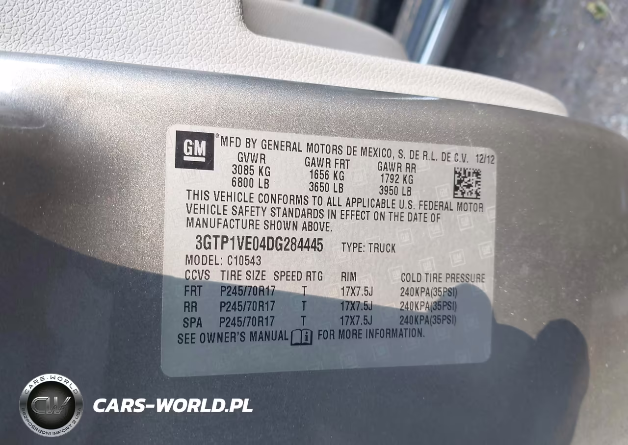2013 GMC Sierra 1500 Sle VIN:3GTP1VE04DG284445 - 9
