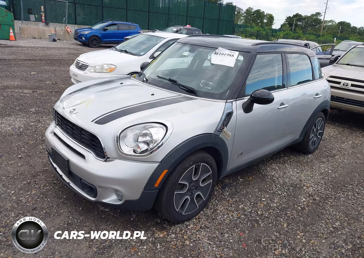 2011 Mini Cooper S Countryman VIN:WMWZC5C55BWL54905 - 2
