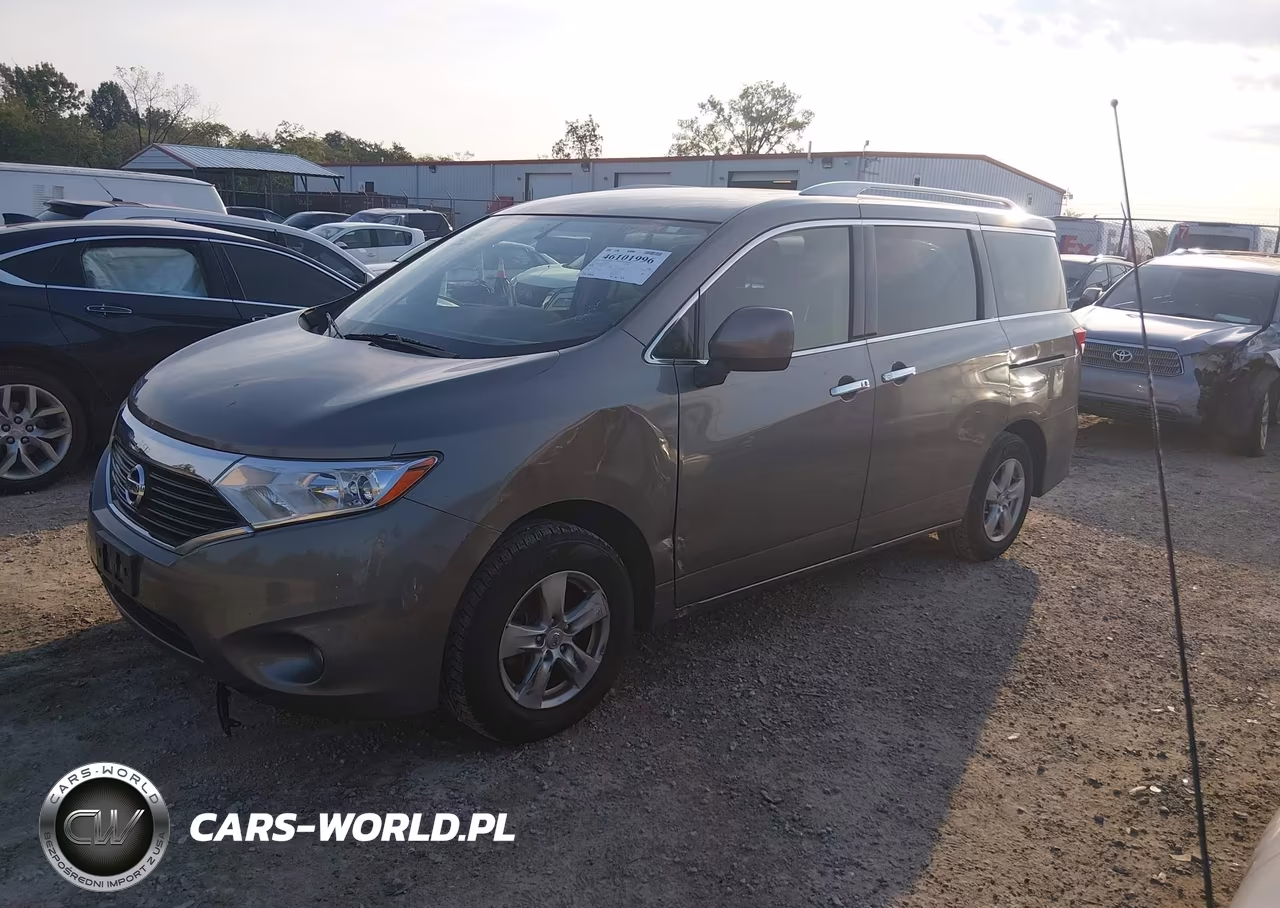 2017 Nissan Quest Sv VIN:JN8AE2KP8H9166791 - 2