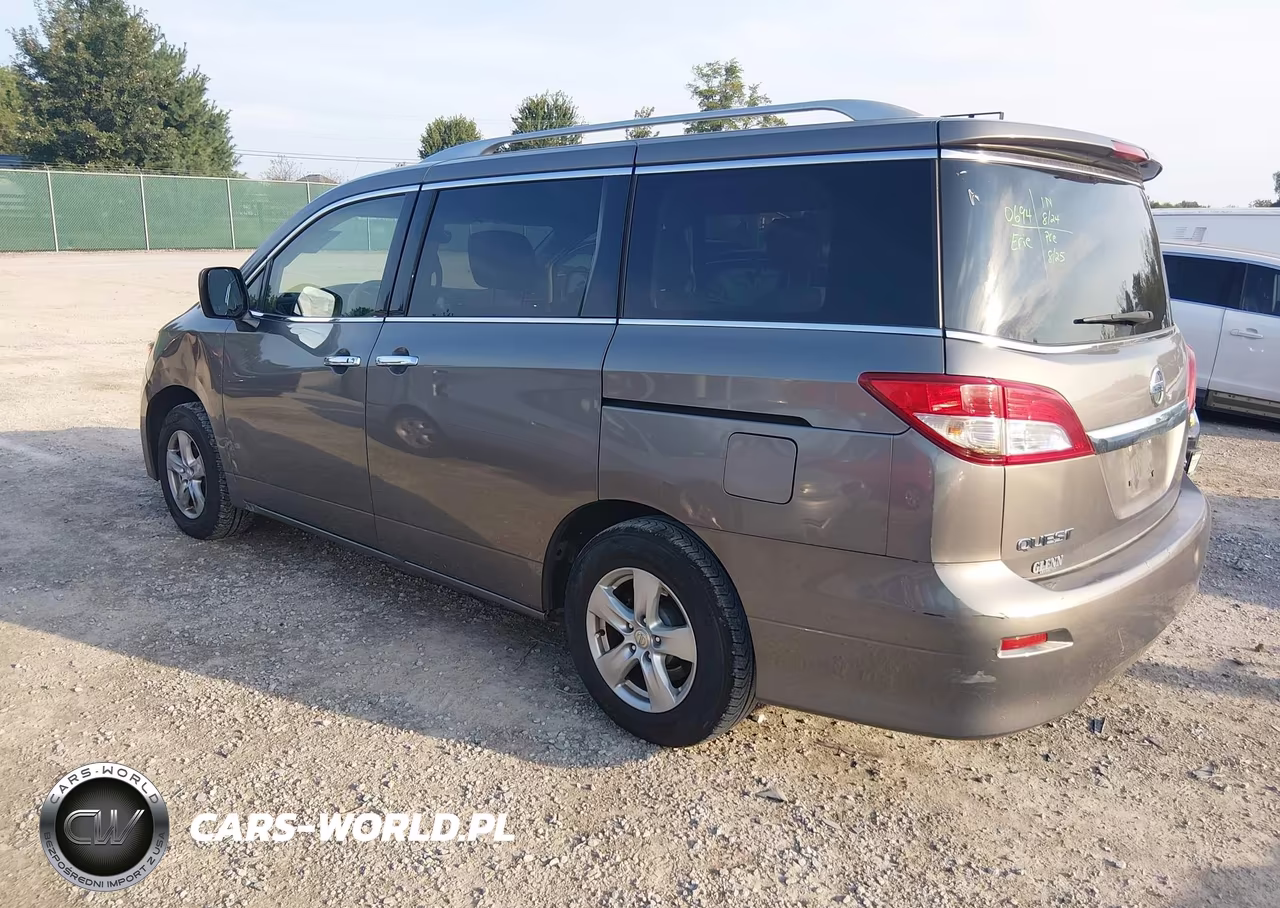 2017 Nissan Quest Sv VIN:JN8AE2KP8H9166791 - 3