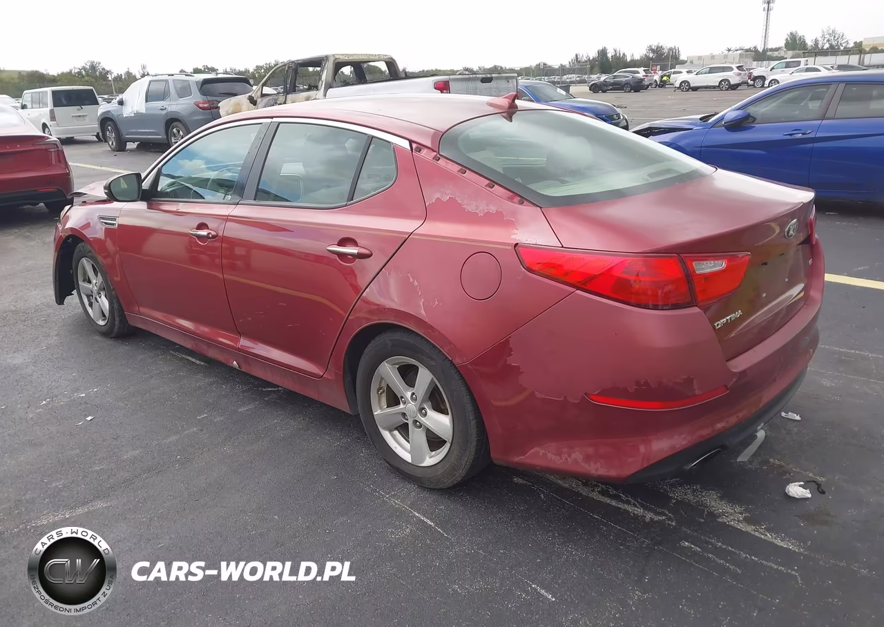 2014 Kia Optima Lx VIN:5XXGM4A74EG266665 - 3
