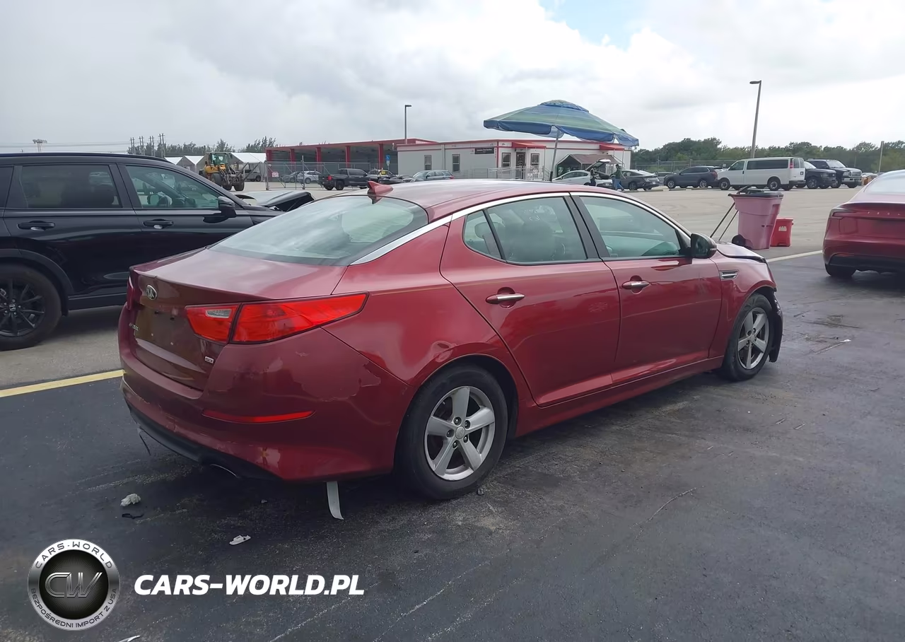 2014 Kia Optima Lx VIN:5XXGM4A74EG266665 - 4