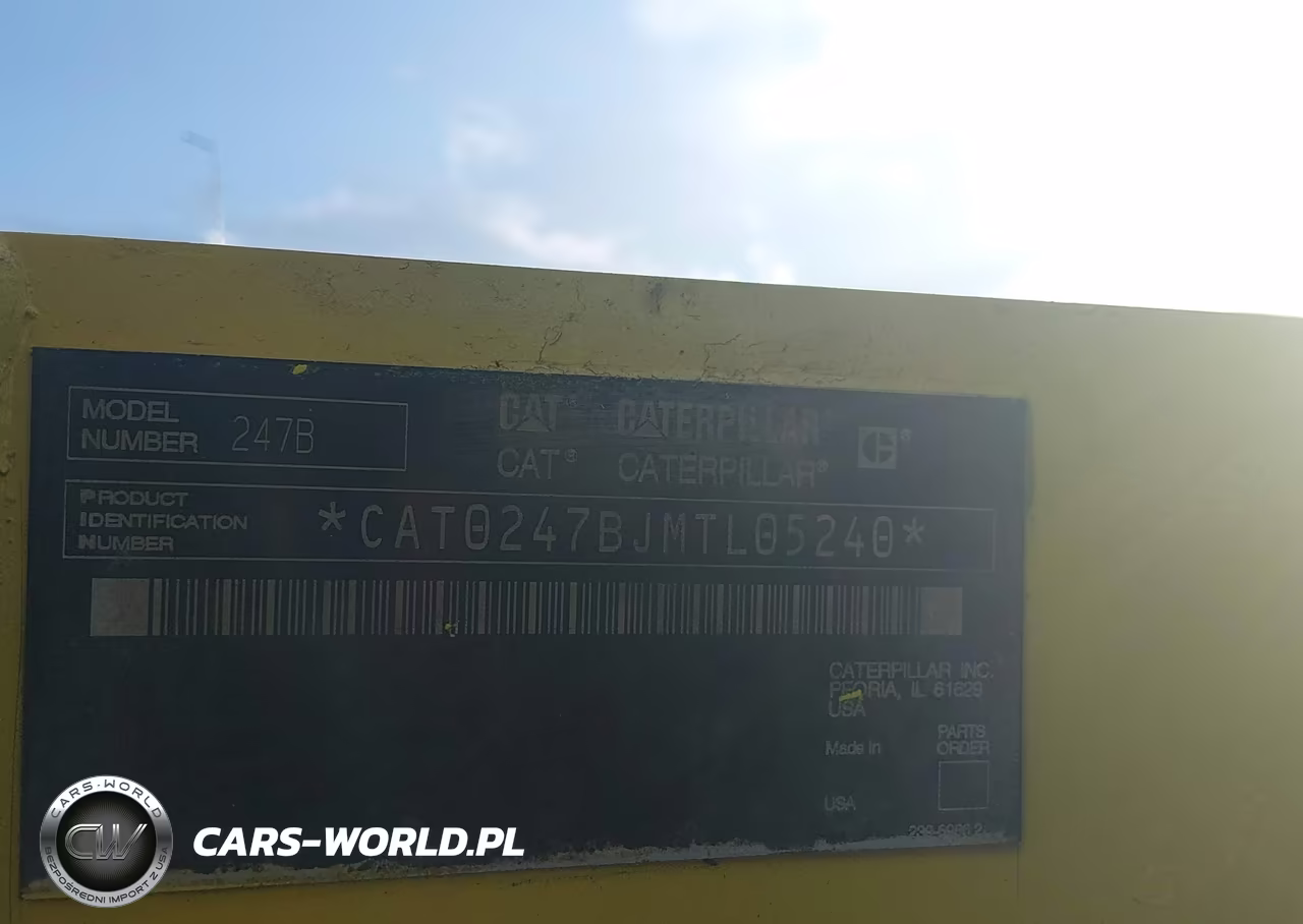 2007 Caterpillar 247B Loader VIN:CAT0247BJMTL05240 - 9