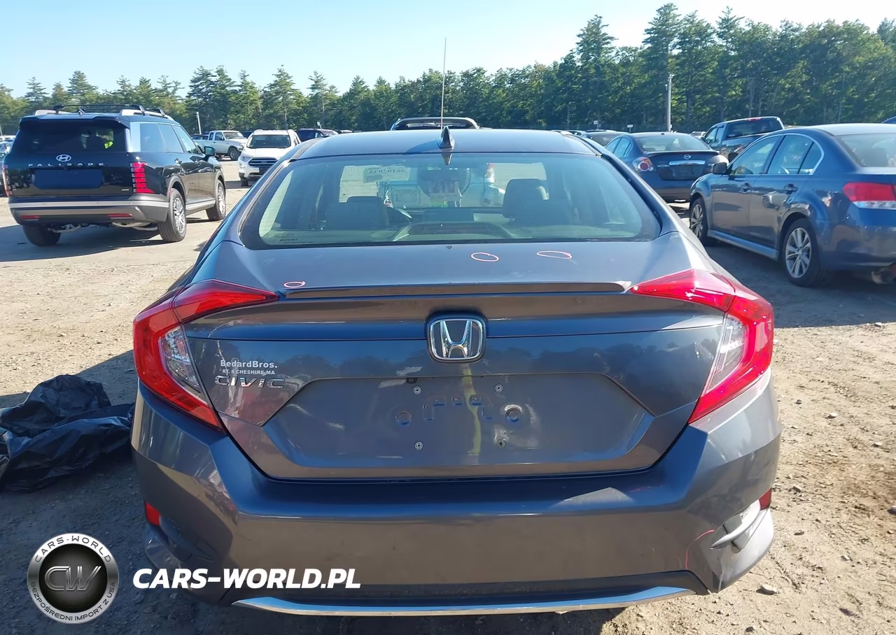 2020 Honda Civic Ex VIN:19XFC1F33LE201461 - 17