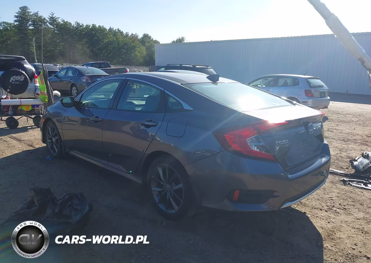 2020 Honda Civic Ex VIN:19XFC1F33LE201461 - 3