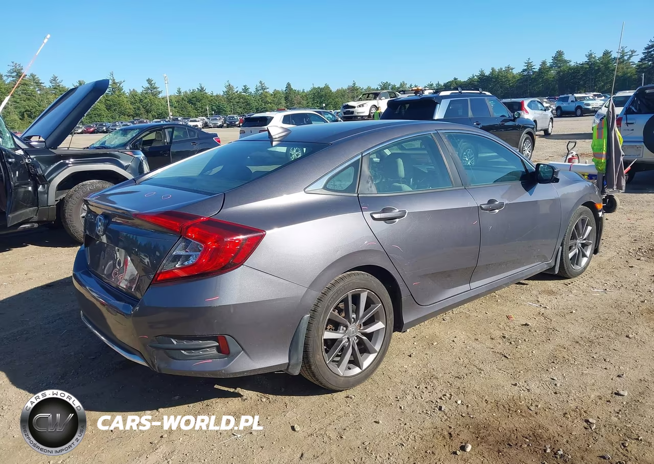 2020 Honda Civic Ex VIN:19XFC1F33LE201461 - 4