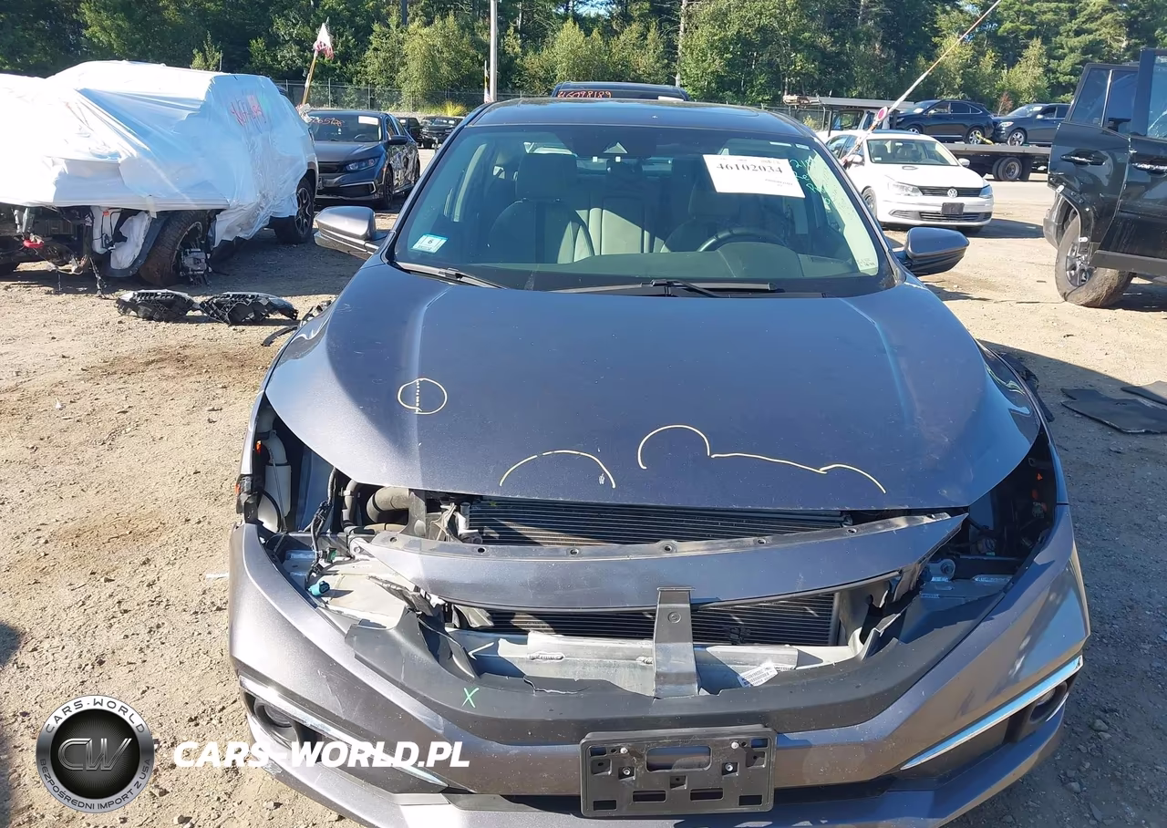 2020 Honda Civic Ex VIN:19XFC1F33LE201461 - 6