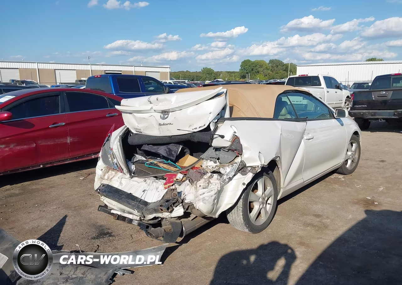 2006 Toyota Camry Solara Sle VIN:4T1FA38P36U089652 - 4