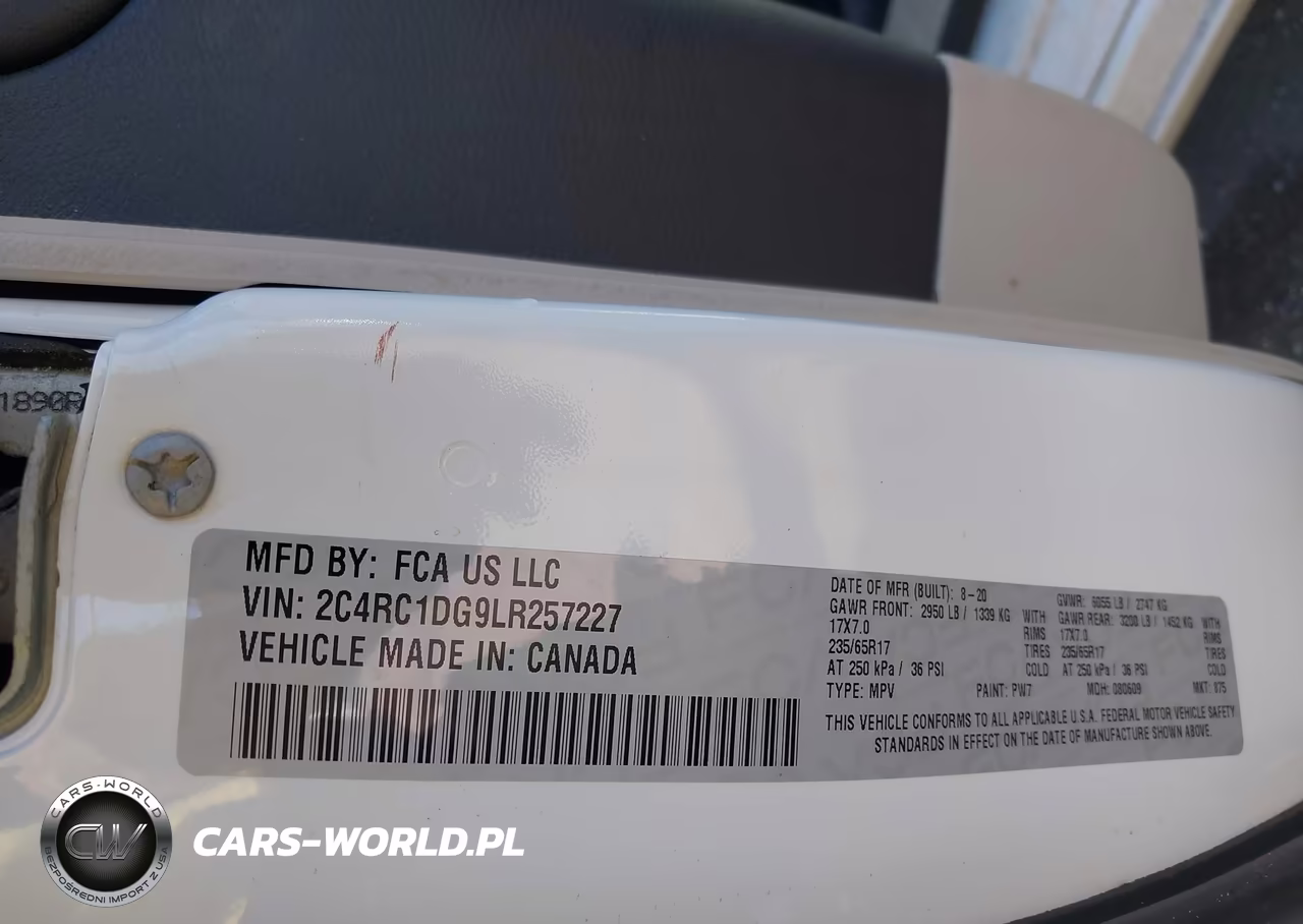 2020 Chrysler Voyager Lxi VIN:2C4RC1DG9LR257227 - 9