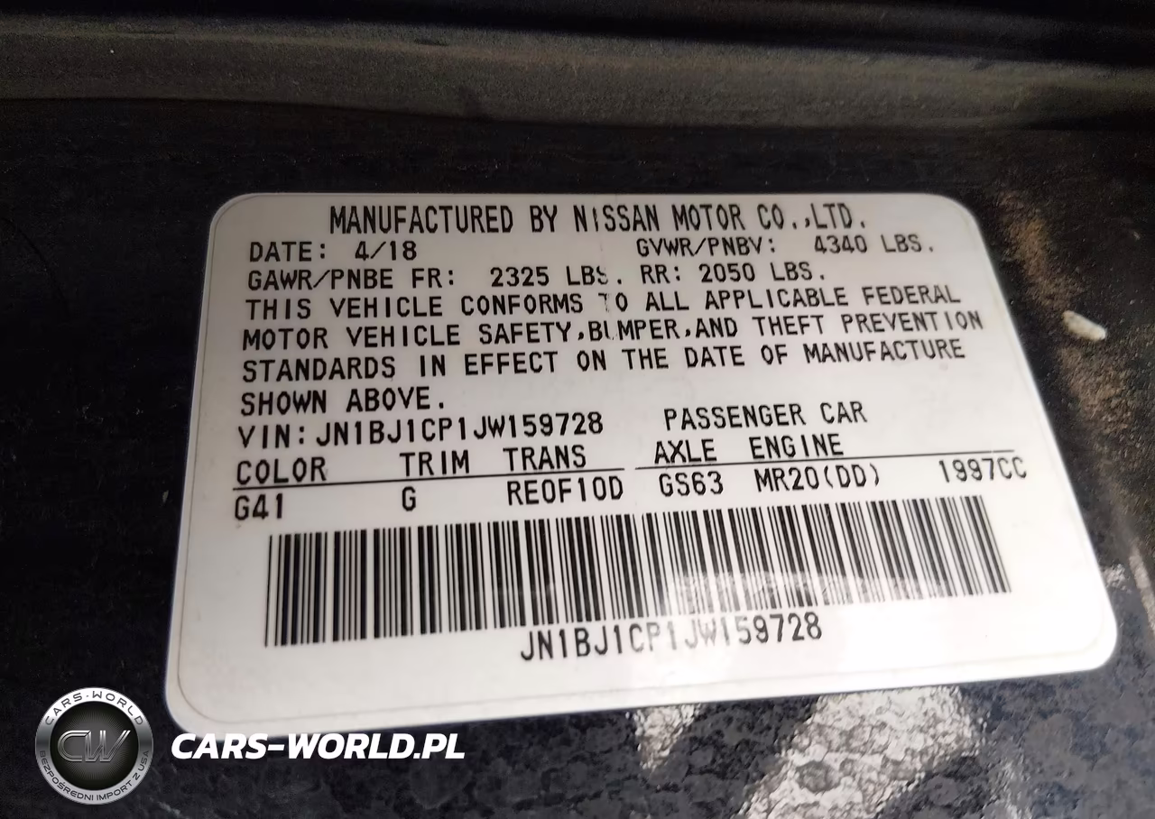 2018 Nissan Rogue Sport S VIN:JN1BJ1CP1JW159728 - 9