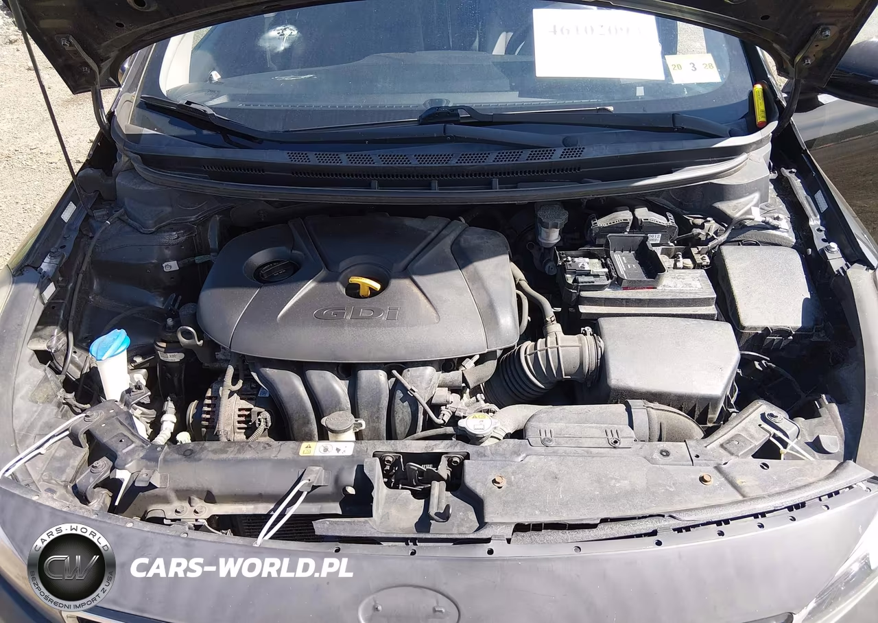 2017 Kia Forte Lx VIN:KNAFK5A88H5692347 - 10