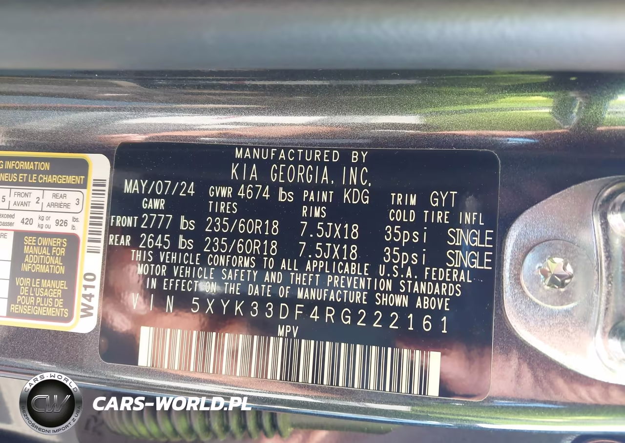 2024 Kia Sportage Ex VIN:5XYK33DF4RG222161 - 9