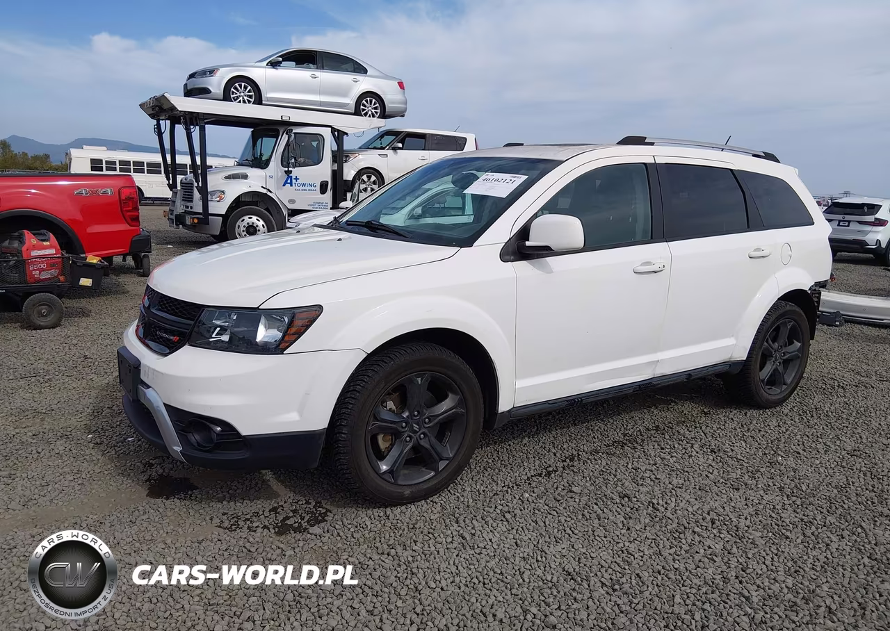 2018 Dodge Journey Crossroad Awd VIN:3C4PDDGG4JT348174 - 2