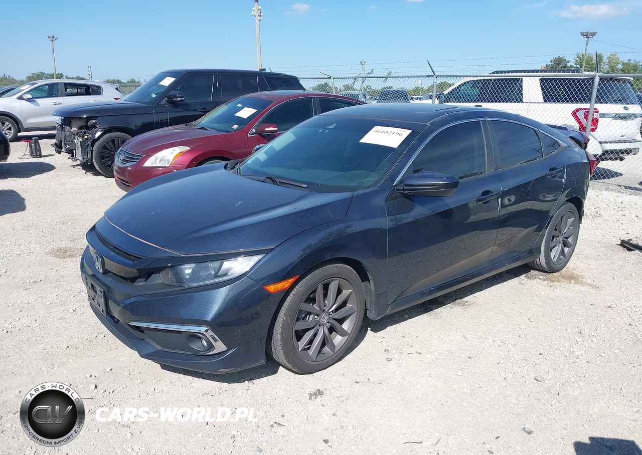 2020 Honda Civic Ex VIN:19XFC1F34LE002855 - 2