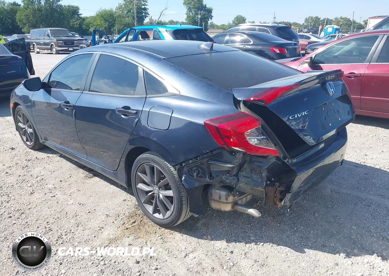 2020 Honda Civic Ex VIN:19XFC1F34LE002855 - 3