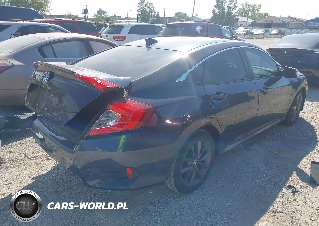 2020 Honda Civic Ex VIN:19XFC1F34LE002855 - 4