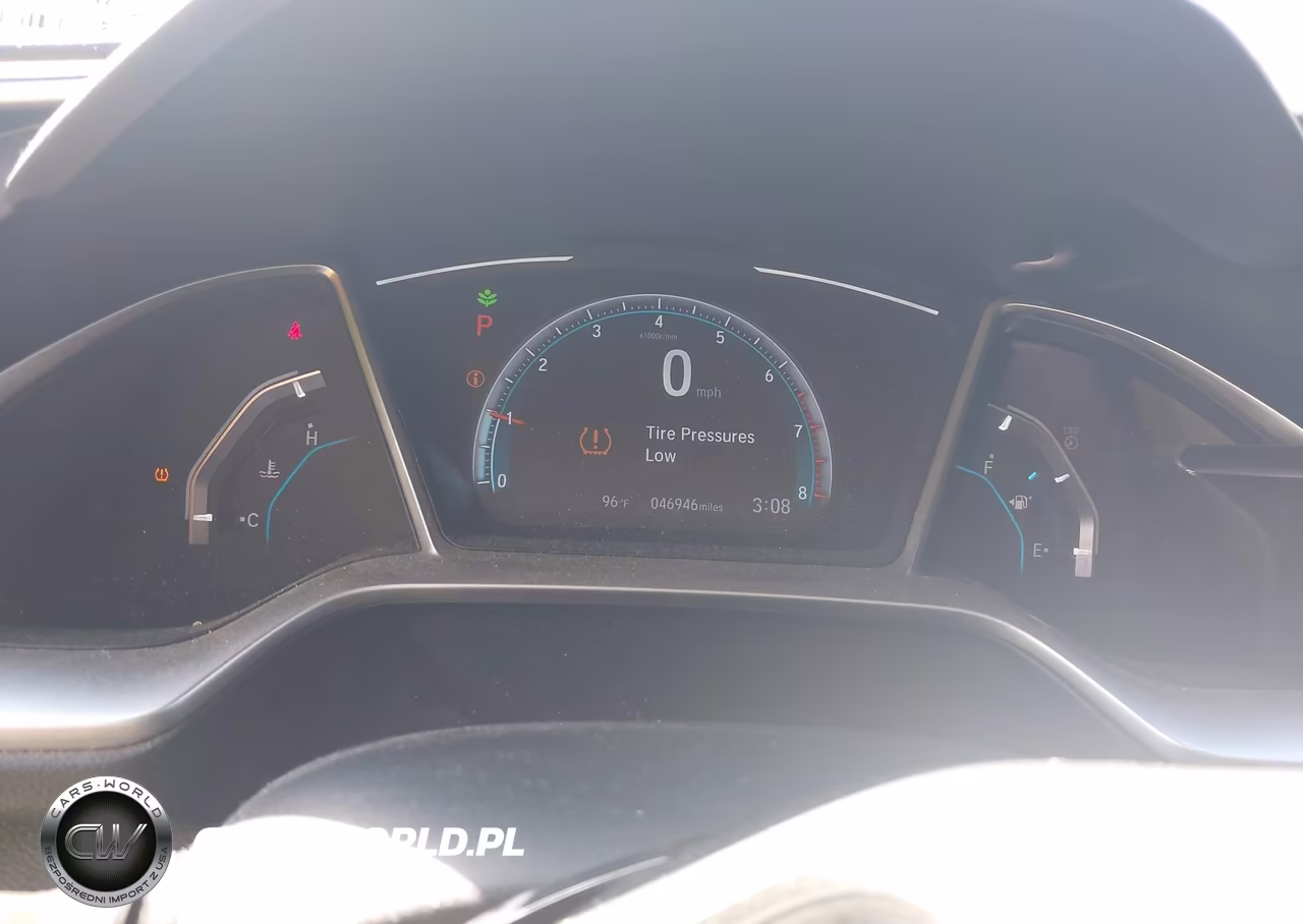 2020 Honda Civic Ex VIN:19XFC1F34LE002855 - 7