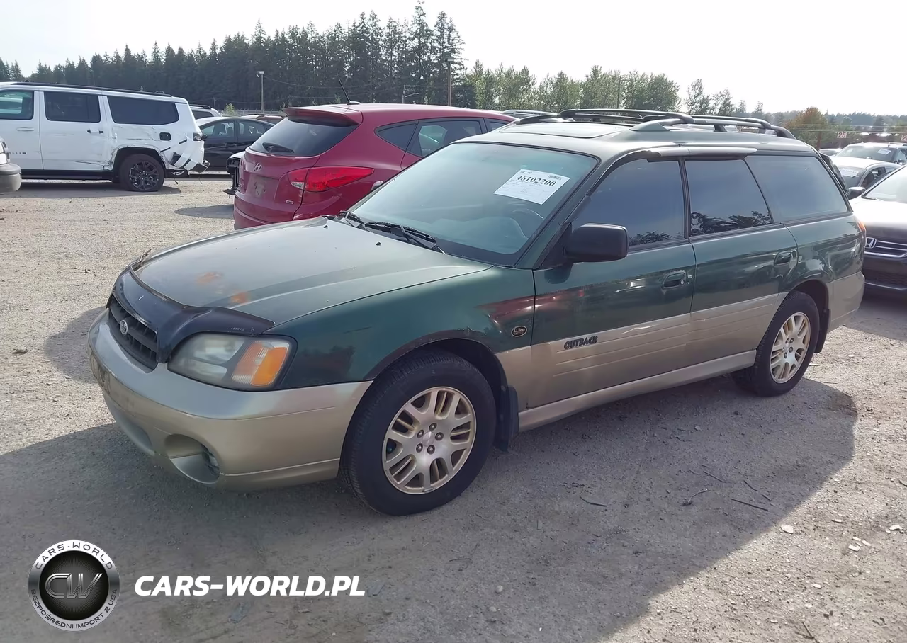 2002 Subaru Outback H6-3.0 L.l. Bean Edition VIN:4S3BH806727646814 - 2