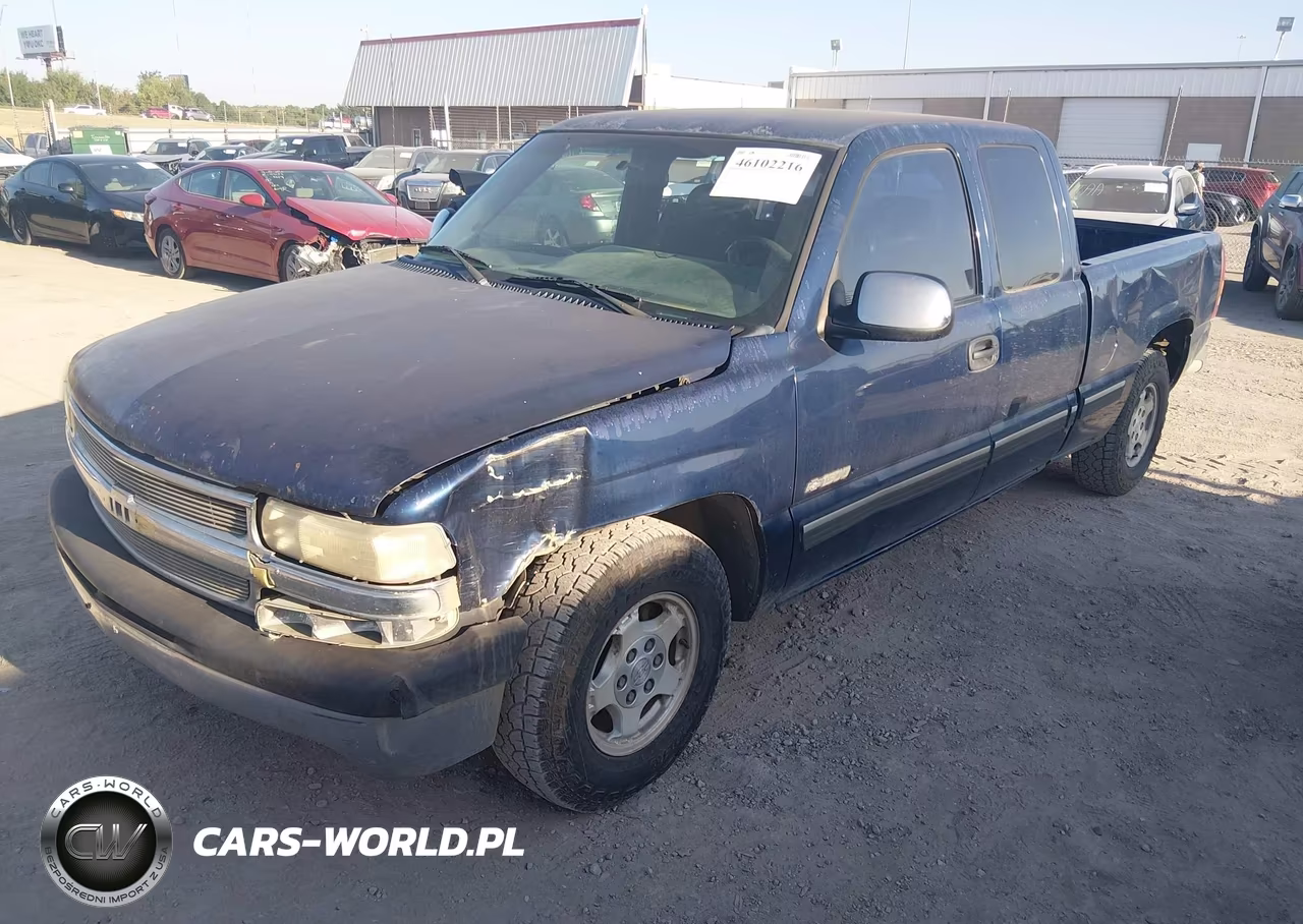 2001 Chevrolet Silverado 1500 Ls VIN:2GCEC19T411164972 - 2