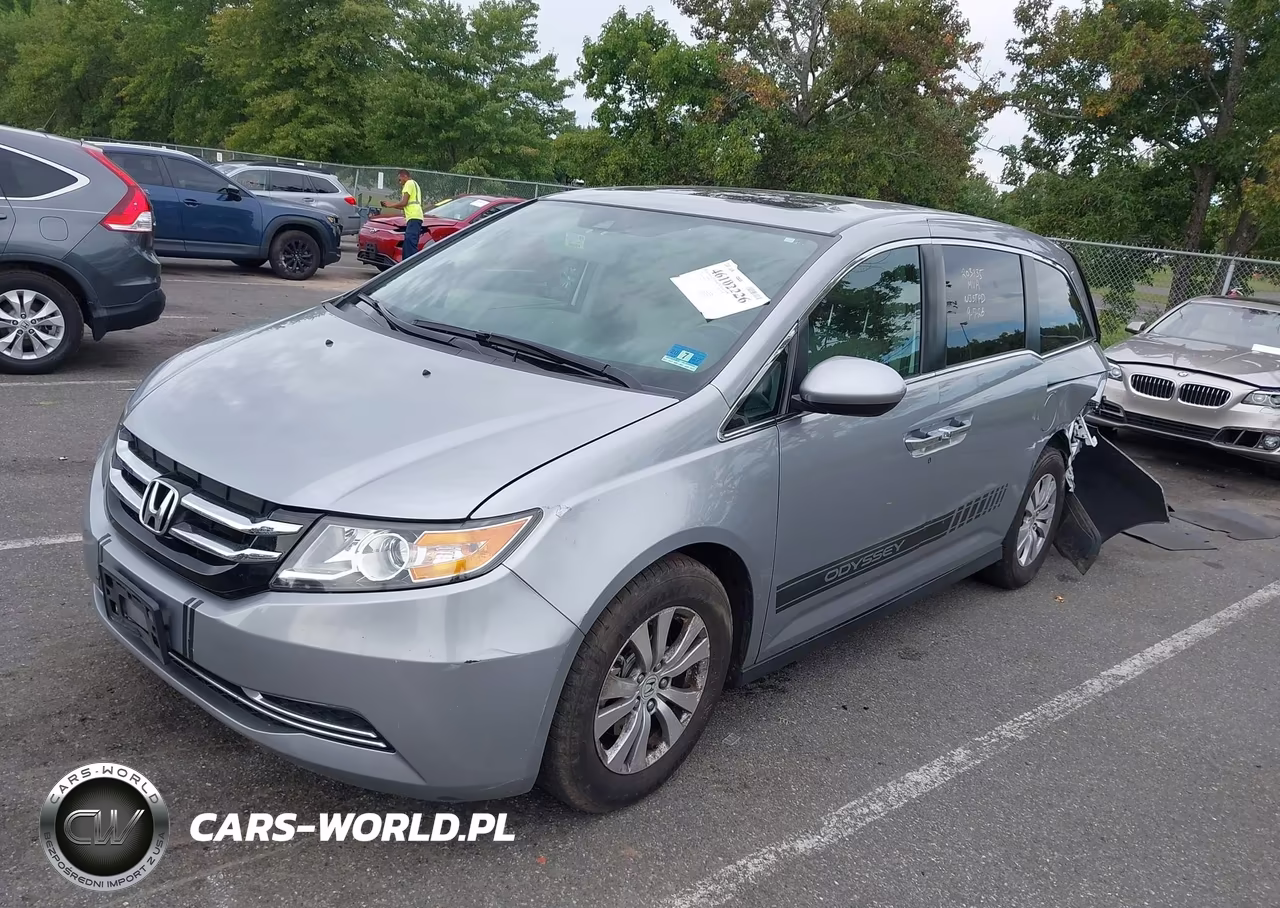 2016 Honda Odyssey Ex-L VIN:5FNRL5H64GB117631 - 2