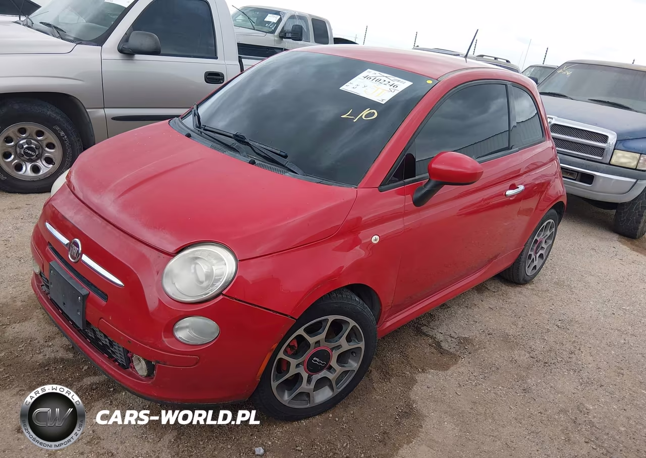 2015 Fiat 500 Sport VIN:3C3CFFBR9FT709973 - 2