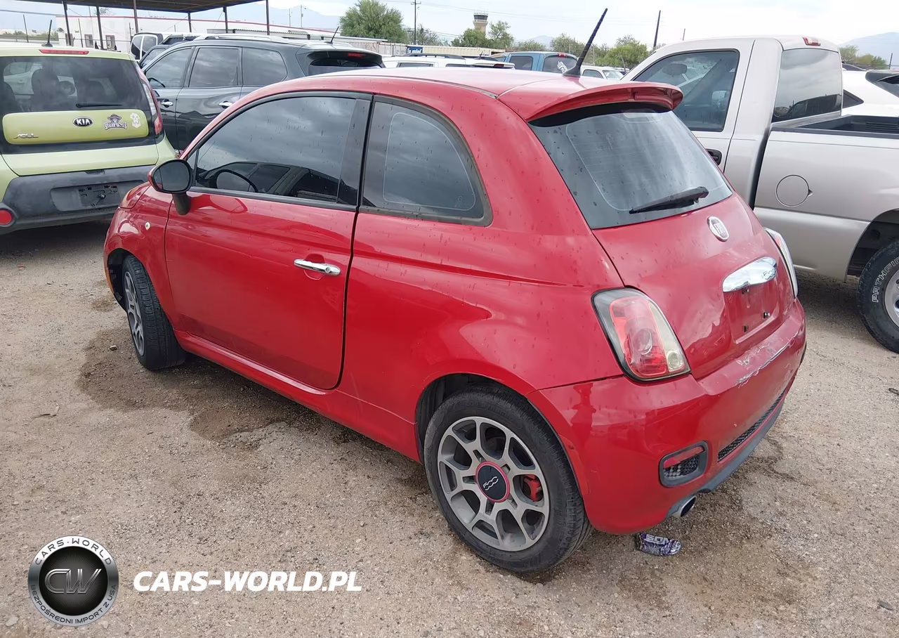 2015 Fiat 500 Sport VIN:3C3CFFBR9FT709973 - 3
