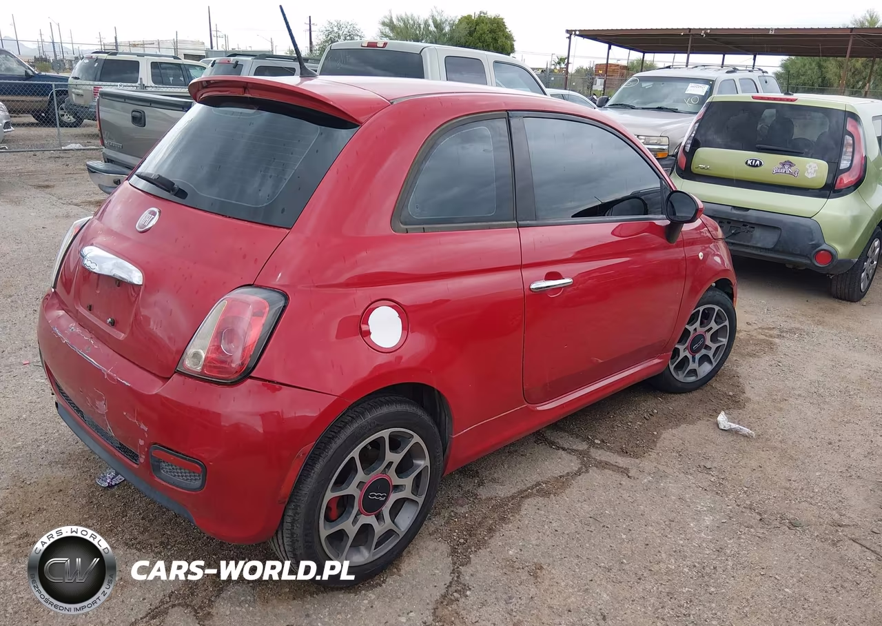 2015 Fiat 500 Sport VIN:3C3CFFBR9FT709973 - 4