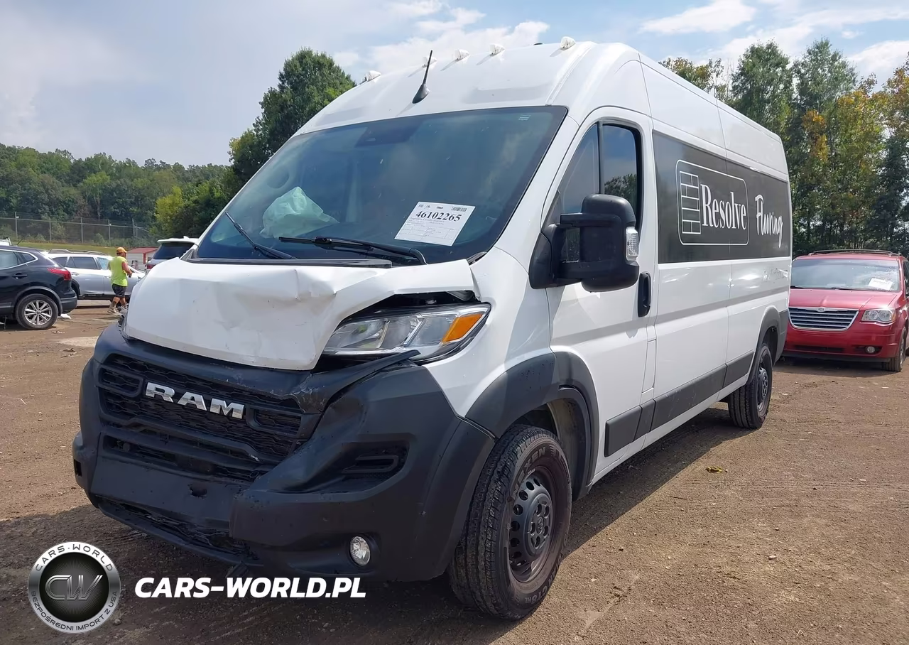 2025 Ram Promaster 2500 Tradesman High Roof 159 Wb W-Pass Seat VIN:3C6LRVDG1SE558139 - 2