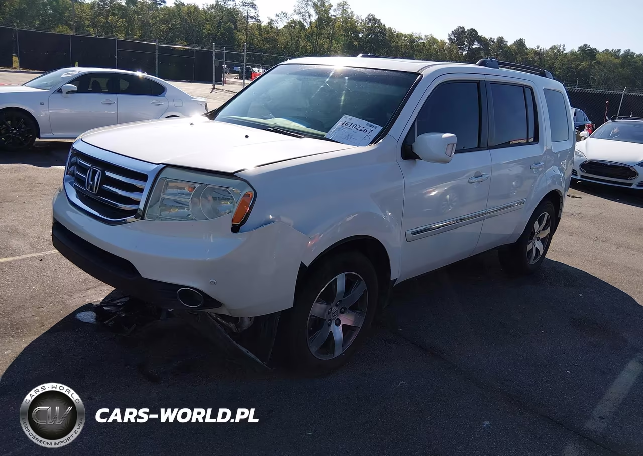 2012 Honda Pilot Touring VIN:5FNYF3H90CB012533 - 2