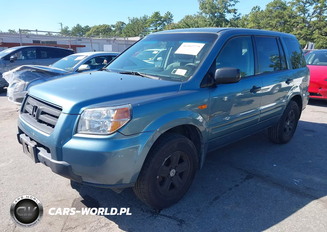 2007 Honda Pilot Lx VIN:5FNYF28197B029681 - 2