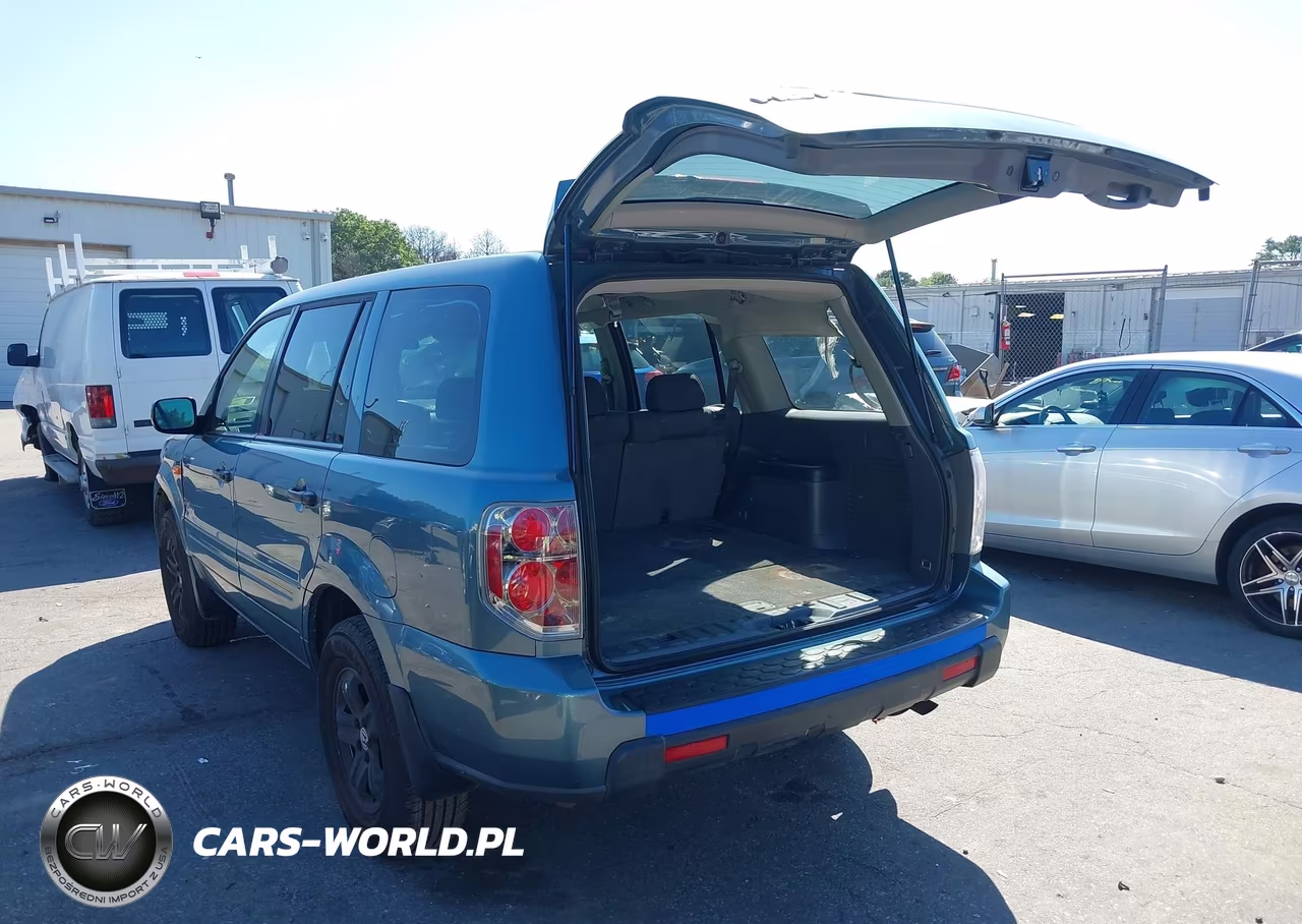 2007 Honda Pilot Lx VIN:5FNYF28197B029681 - 3