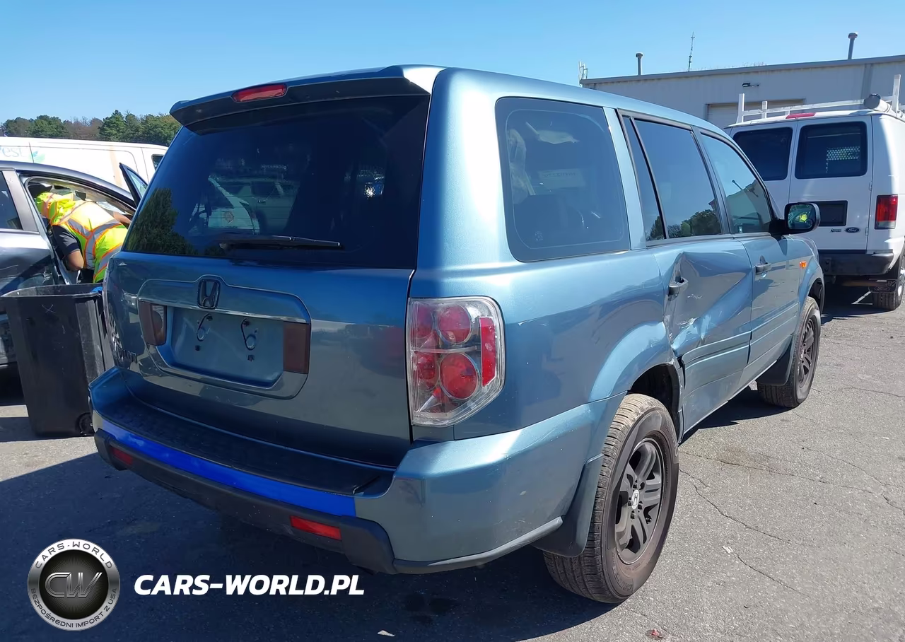 2007 Honda Pilot Lx VIN:5FNYF28197B029681 - 4