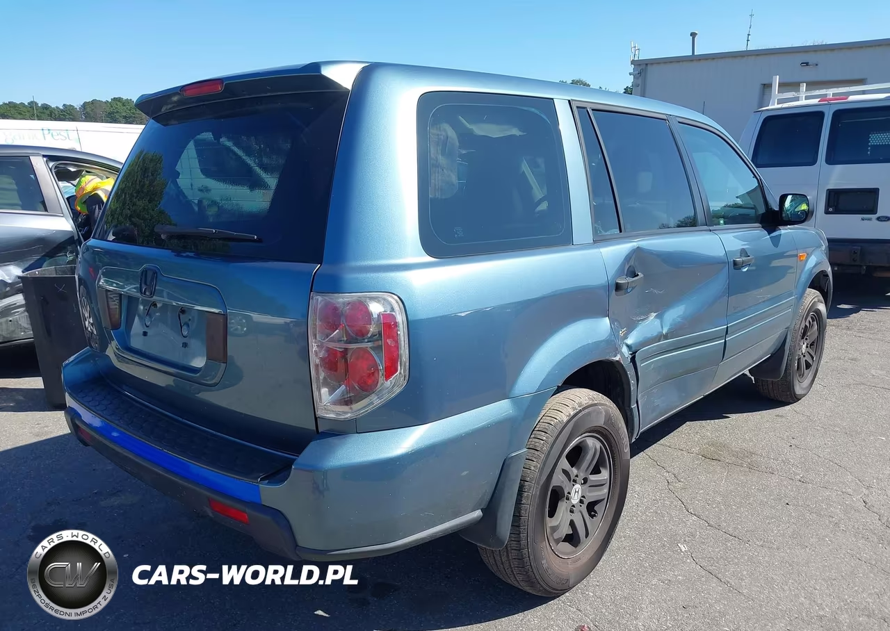 2007 Honda Pilot Lx VIN:5FNYF28197B029681 - 6